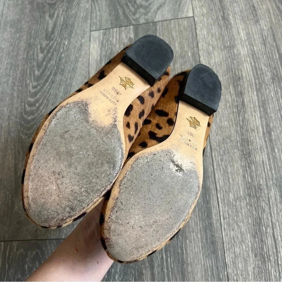 Charlotte Olympia
Kitty Cat-Embroidered Calf Hair Slipper, Leopard - Picture 4 of 8